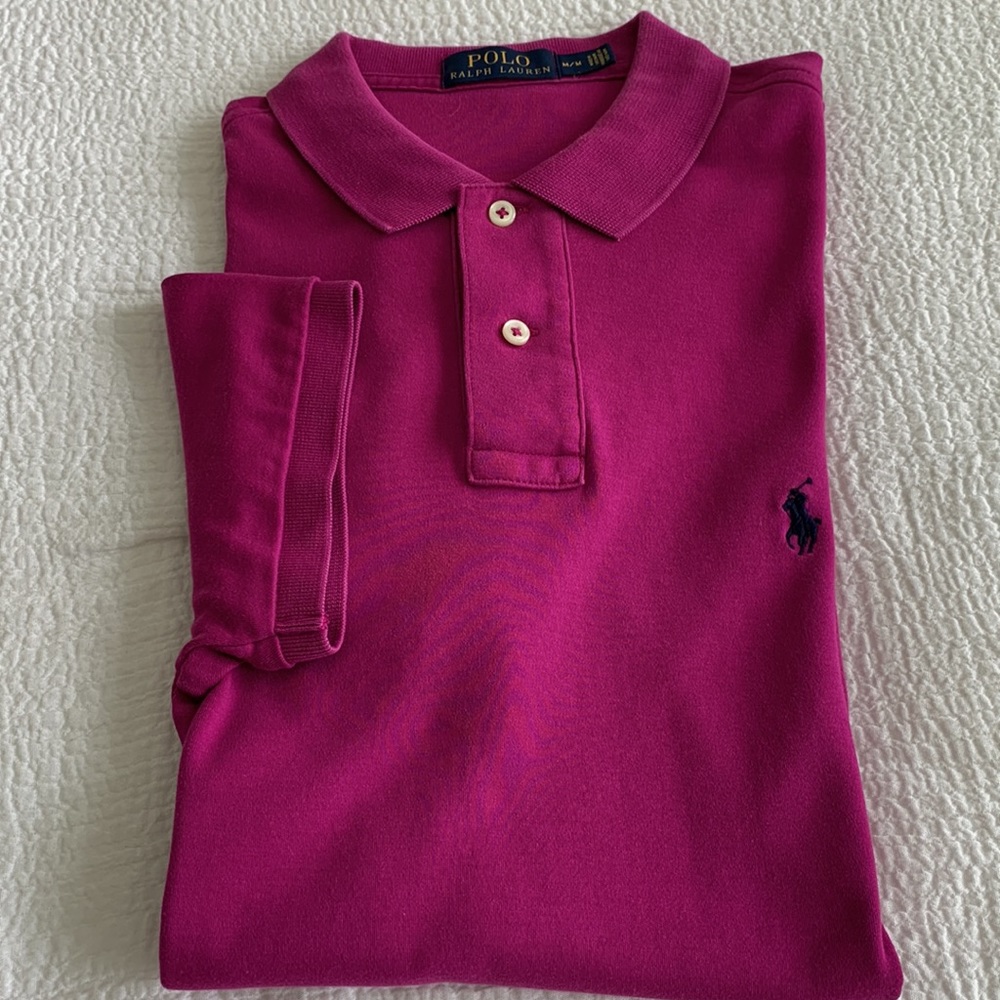 Polo by Ralph Lauren in raspberry, size medium